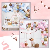 Dog Cat Birthday Decoration Set Pet Birthday Decoration Set