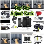 BOX MOTOR POKEMON 28L siput box 28L Abs box 45L Ready Stock Adjust Rack Avantiz Ego RS Y15 Y16 LC135