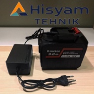 LARGE CHARGER IMPACT WRENCH + BATTERY KAMOLEE BATTERY 9.0AH 18VOLT IMPACT CAN BE USED FOR REPLACEMEN