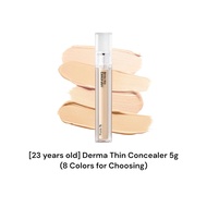 [23 years old] Derma Thin Concealer 5g/K-Beauty