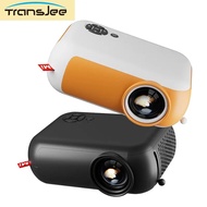 Transjee A10 MINI Projector Home Cinema Portable Theater 3D LED Videoprojector High Quality Beamer 4K 1080P Via HD Port Smart TV