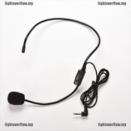 LF Vocal Wired Headset Microphone microfono For Voice Amplifier Speaker Mike[MY]