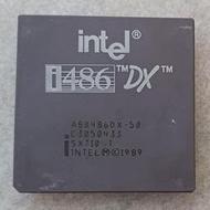  Intel i486 _ A80486DX-50_CPU_ 古董CPU處理器- (收藏用)