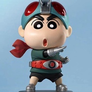 Kamen Crayon Shin Chan Figurine Q-version Nohara Shinnosuke Crayon Shin Chan Figurine GK Figurine Fi