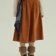 5顔色 夾心餅乾 日系褲邊針織線七分褲 中性寬鬆休閒闊腿寬褲