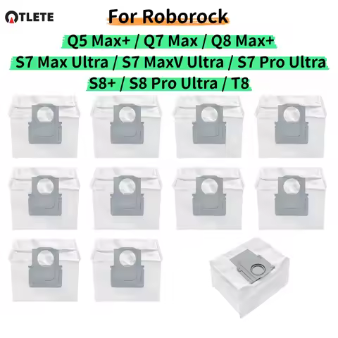 Dust Bag for Roborock S8+ / S8 Pro Ultra / S7 MaxV Ultra / S7 Pro Ultra / Q7+ / Q7 Max+ / Q5+ Vacuum