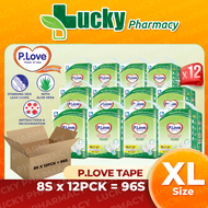 PLOVE ADULT DIAPERS PANTS/ TAPE - M / L / XL (12 PACKS)