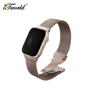 Uniq Dante Pro Self-Adjustable Mesh Steel Band for Apple Watch 40-49mm (Apple Watch Band)