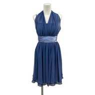 Aimer Dress gray Knee-length blue Light Women Direct from Japan Secondhand