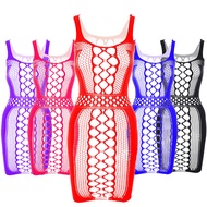 YFGSC-1701 Western Style Stocking Dress Sexy Lingeries Fish Net Dress RPG Costume