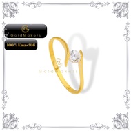Cincin 916 Batu Swarovski / 22k Ring Swarovski Stone