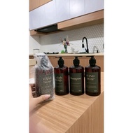 500ml pump bottle package 9 pcs