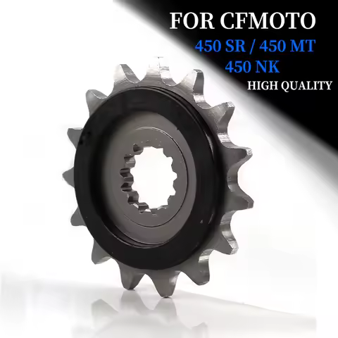 15T For CFMOTO 450SR CF450 SR CF Moto 450NK CF 450NK 450MT CF 450 MT Motorcycle Front Sprocket Chain