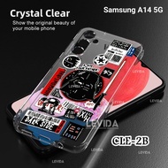 CLE02 Case Samsung A14 5G Samsung A34 5G Samsung A54 5G Clear case Bening Softcase Clear Case Samsun