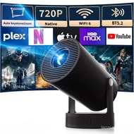 HY300ultra Projector Android 4K Smart Home Audio Portable Barrel HD Projector