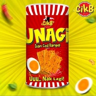 UNAGI FISH COD SALTED EGG CRISPY SNACK BY CIK B Crunchy Savoury