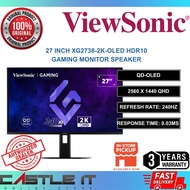 ViewSonic XG2738-2K-OLED 27 Inch OLED QHD 240Hz 0.03ms HDR10 Gaming Monitor Speaker