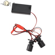SUEREN Jewelry Display Spotlight, 1-to-2 360° Rotation LED Spot Light, Portable 1W 3V 46cm / 18.11in