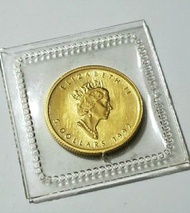 1/10安士加拿大楓葉金幣 (1992年) 全新品相  無氧化