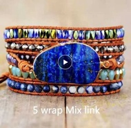 5 1 E8 Wrap Bracelets Display Box