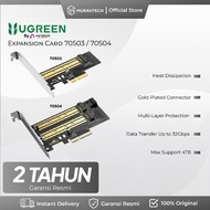 UGREEN 70503 / 70504 Expansion Card Adapter Converter M.2 NVMe TO PCIe 3.0 / M.2 NVMe + M.2 NGFF TO 