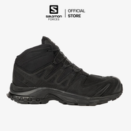 Salomon - XA Forces Mid Wide EN [Black] รองเท้าเดินป่า รองเท้าผู้ชาย สีดำ คอมแบท ลุยโคลน บูท หน้าเท้