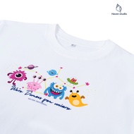 Haven Studio Unisex T-shirt - Baby Monster Tee - Regular Form 100% Cotton - Korean Style
