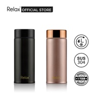 Relax Cherie Stainless Steel Thermal Flask - Dark Desire/ Pink Obsession (250ml)