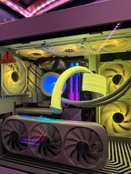 Rtx4070Ti 7800x3d monster hunter 電競水冷電腦