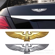 sticker kereta sticker custom Game of Thrones Dahong Spread Wings 3D Metal Eagle Totem Car Logo Car 
