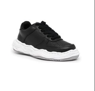 MMY "WAYNE" OG Sole Leather Low-top Sneaker Black