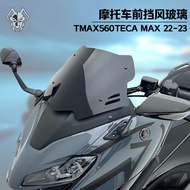 Mklightech Suitable for YAMAHA TMAX560TECA MAX 22-23 Motorcycle Front Windshield