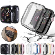ProBefit 360 Slim Watch Cover for Apple Watch Case 7 5 4 3 2 1 42MM 38MM 41MM 45MM 40MM 44MM  Soft Clear TPU Screen Protector for iWatch 4 3 44MM 40MM