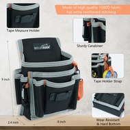MELOTOUGH Electrician's Small Tool Pouch for Tool Belt Tool Pouch Tool Holster with Multiple Pockets