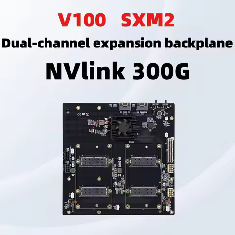 NVIDIA V100 SXM2 Graphics Card, Split-Free 300G NVLink Interconnect Dual SIM Aom-sxmv Simplified