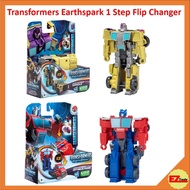 Hasbro Transformers EarthSpark 1-Step Flip Changer - Assorted Optimus / Swindle 6229