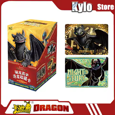 KAYOU Cards How To Train Your Dragon Seeking Dragons Card Collectible Trading Cards Booster Pack Wav