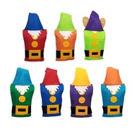 Flannel Dwarf Costume for Adults and Children Gnome Costume Collection Snow White 7 Dwarf Adult Kids