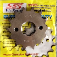 SSS Racing Front Gear 428 Mega Pro Tiger CB150 R CBR 150 Verza GTR 150 Sonic New CRF150 CBR 150 2019
