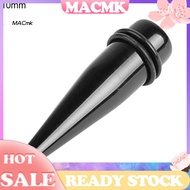 <MACmk> 1Pc Acrylic Spiral Taper Flesh Tunnel Ear Stretcher Expander Cone Shape Earrings