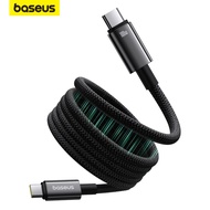 Baseus Tungsten Gold Magnetic Charging Cable USB-C to USB-C 100W 1M