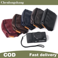 chenlongshang Leather Camera Bag Soft Case Cover For Fujifilm X100V X100F X100T X100S XF10 X30 X10S 