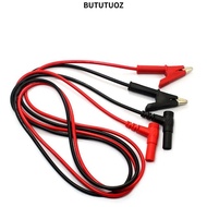 BUTUTUOZ Banana plug 3.3ft /1m Lab test cable Electrical testing Crocodile clip