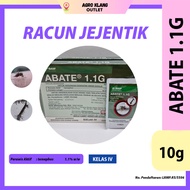 BASF Abate 1.1G Racun Jejentik 10g Temephos 1.1% kawasan takungan air pasu bunga tangki air