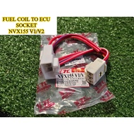 VTC NVX155 V1/V2 FUEL COIL TO ECU SOCKET SOCKET SAMBUNG FUEL COIL KE ECU ECU SOCKET NVX