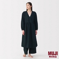 MUJI Ladies Crepe Gauze Long Cardigan