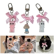 perfect Cute 3D Animal Phone Charm Keychain Pendant Keyring for Mobiles and Keychains
