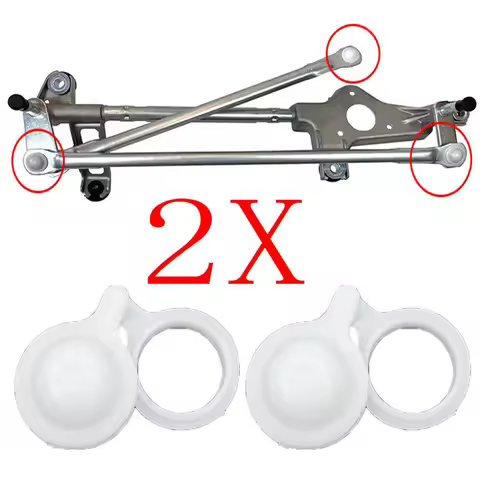 2Pcs Car Windshield Wiper Linkage Bush For Toyota For Landcruiser 60 FJ60 FJ62 HJ60 Plastic Accessor