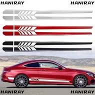HANIRAY Car Stickers, Waterproof Self-adhesive Car Side Body Decals, PVC Removable Car Accessories f