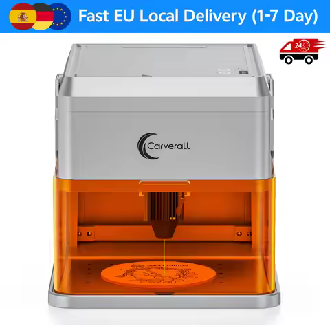 Carverall A1 Desktop Laser Engraver and Cutter | 7W/12W Diode Lazer Engraving Machine | Built-in Cam